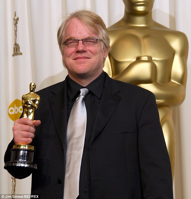Philip Seymour Hoffman thời điểm nhận Giải Oscar