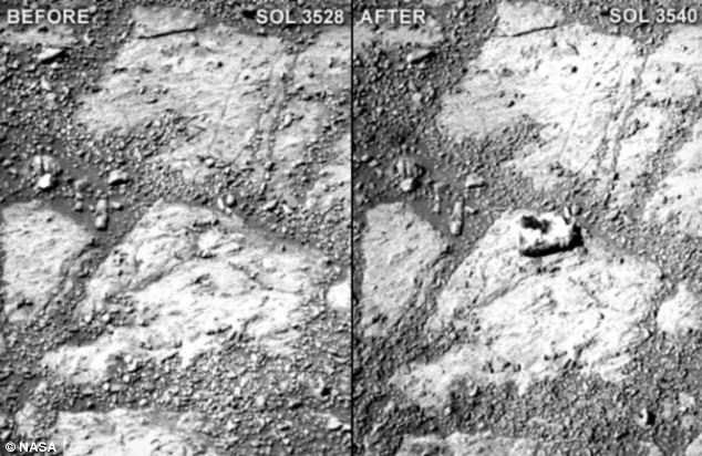 NASA bối rối vì hòn đá “ma” trên sao Hỏa
