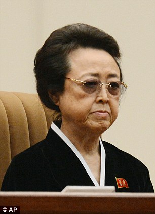 Bà Kim Kyong-hui. Ảnh: AP