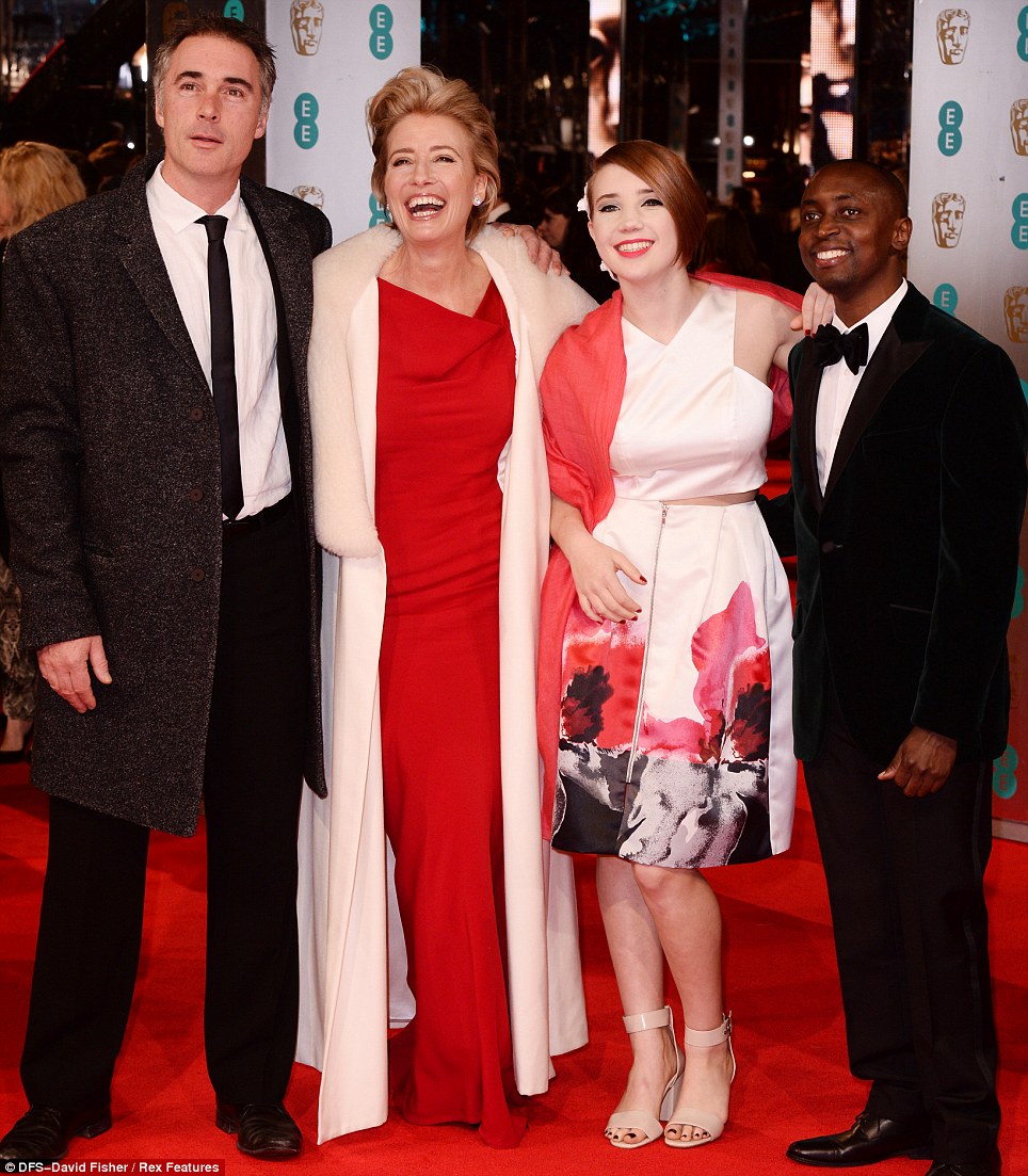 Emma Thompson và các thành viên trong gia đình mình