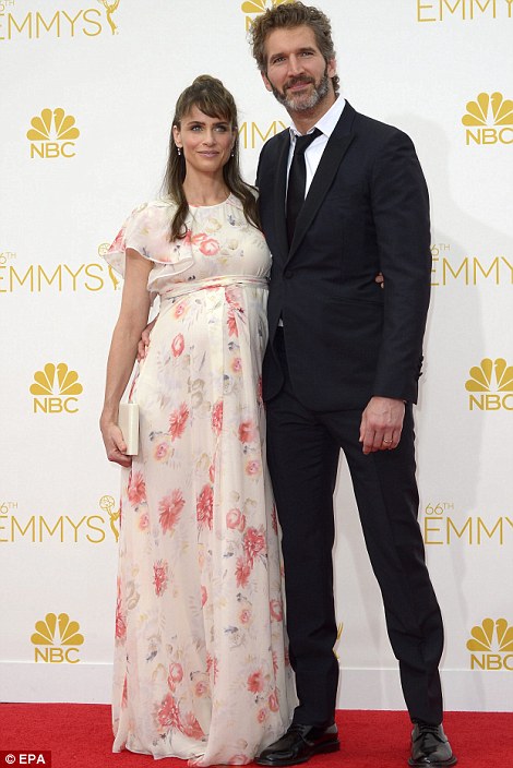 Amanda Peet và chồng