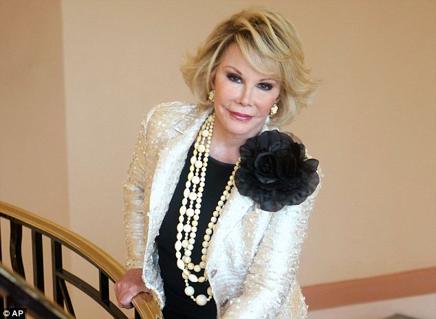 Sao hội tụ tiễn biệt huyền thoại Joan Rivers