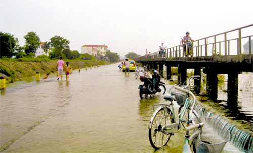 4 nữ sinh chết đuối thương tâm ở đập tràn thủy lợi