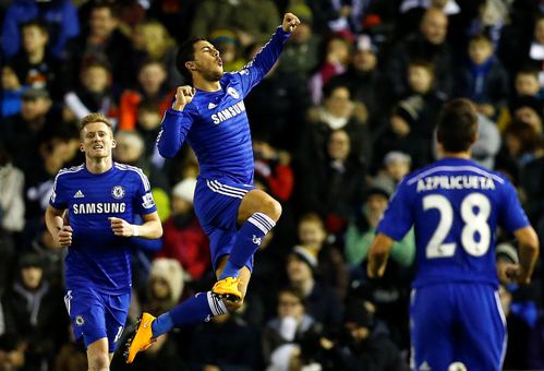 Chelsea trở th&agrave;nh nh&agrave; v&ocirc; địch m&ugrave;a Đ&ocirc;ng