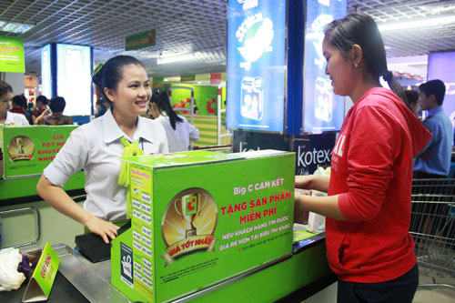Big C triển khai chương trình cam kết giá