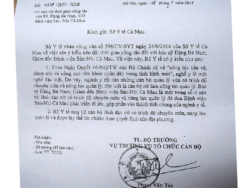 Bổ nhiệm lãnh đạo đến tuổi hưu: Đúng hay sai?
