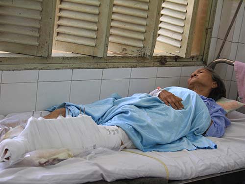 Gây tai nạn rồi mặc cả bồi thường