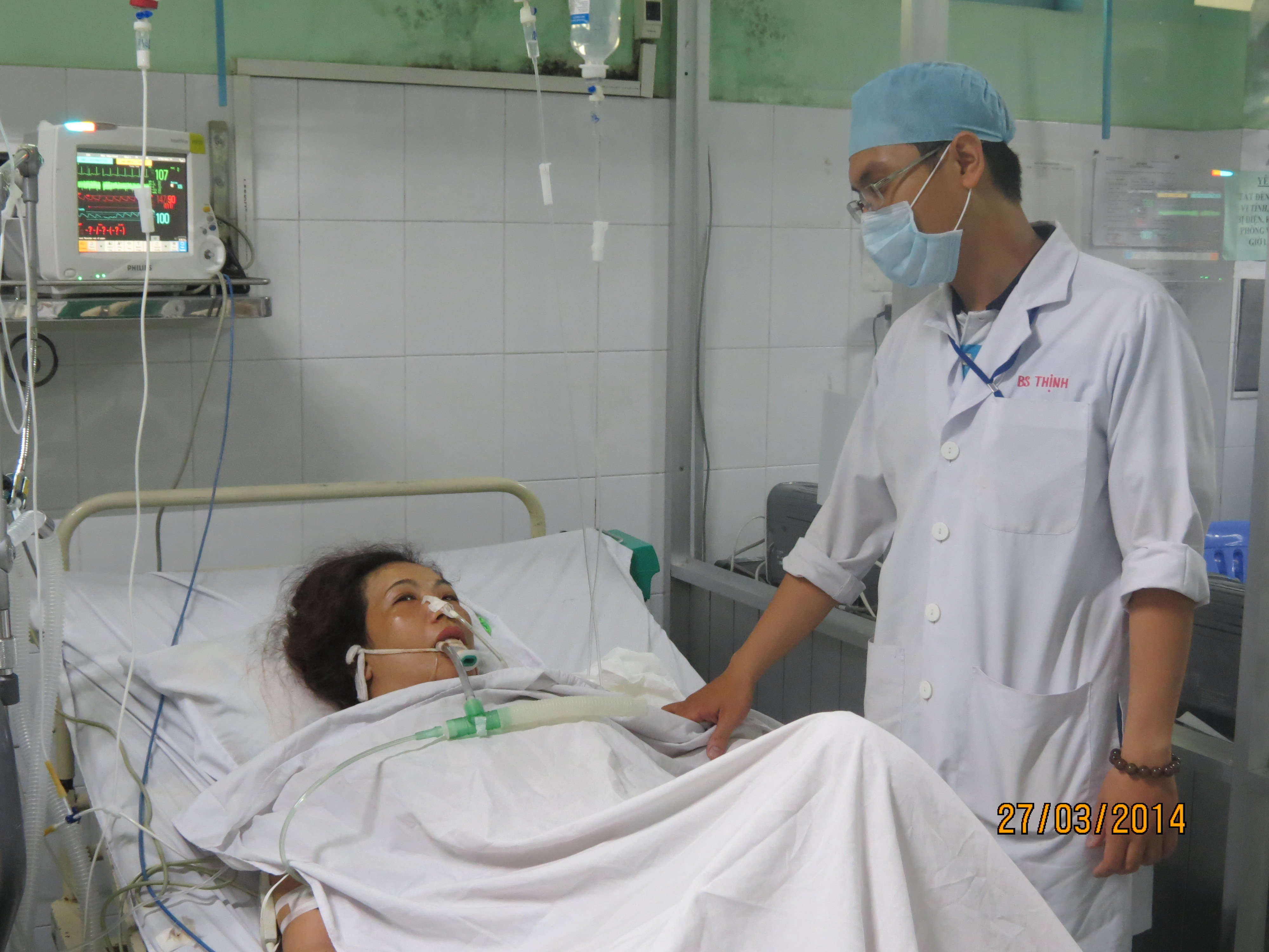 Bệnh nhân đã qua nguy kịch sau khi được vá tim