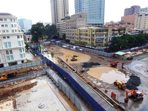 Dự &aacute;n Đường sắt đ&ocirc; thị số 1, tuyến Bến Th&agrave;nh &ndash; Suối Ti&ecirc;n chỉ c&oacute; thể ho&agrave;n th&agrave;nh v&agrave;o năm 2019 , chậm tiến độ 2 năm