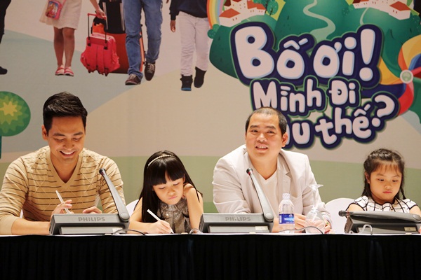 MC Phan Anh- con g&aacute;i Bảo Anh v&agrave; nhạc sĩ Minh Khang - con g&aacute;i Gia An