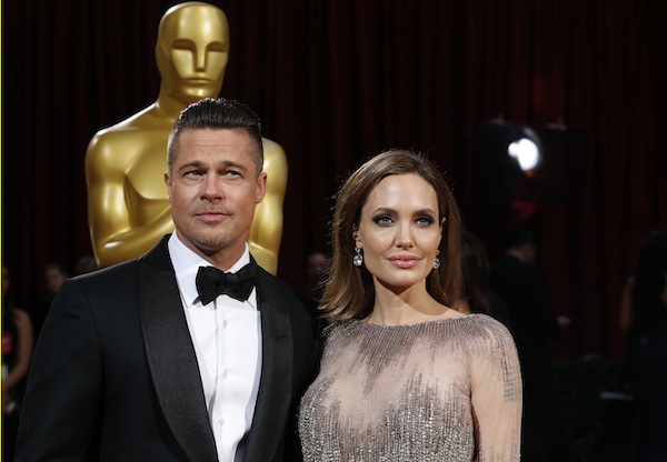 Brad Pitt và Angelina Jolie tại lễ trao giải Oscar 2014. Nguồn: Reuters