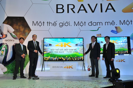 Sony hỗ trợ chuỗi nội dung 4K cho World cup 2014
