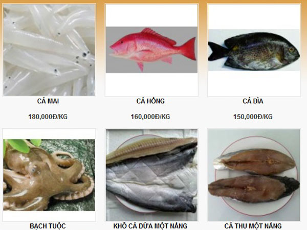 Rủ nhau lên mạng buôn hải sản