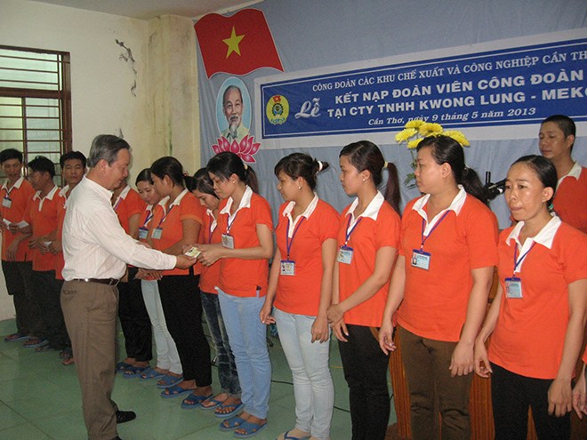 Cần Thơ đẩy mạnh việc thành lập tổ chức Công đoàn tại các doanh nghiệp