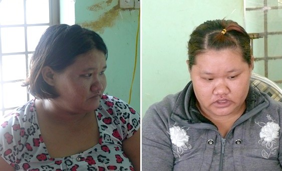 Chị em sinh đôi cùng đi giật vé số