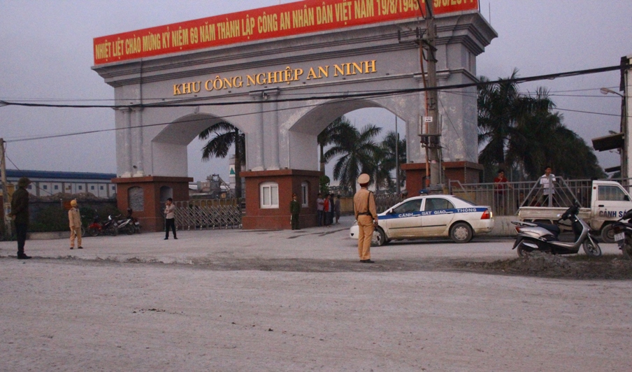 Vụ ch&aacute;y nổ xảy ra tại Khu c&ocirc;ng nghiệp an ninh (Bộ C&ocirc;ng an)