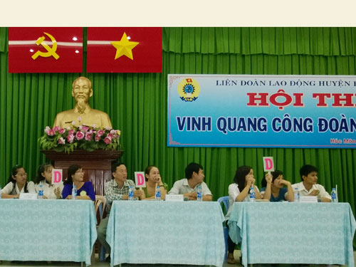 15 đội thi tìm hiểu Công đoàn Việt Nam