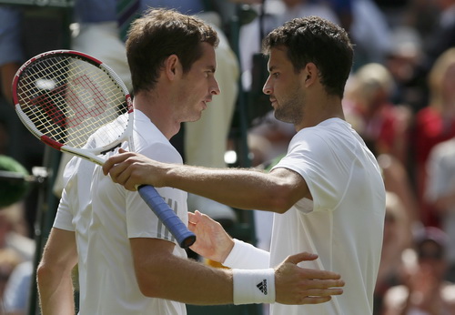 Nadal bị loại sớm, Murray thoát hiểm ngoạn mục trước Dimitrov