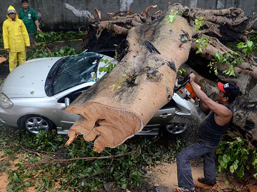 Bão Rammasun càn quét Philippines