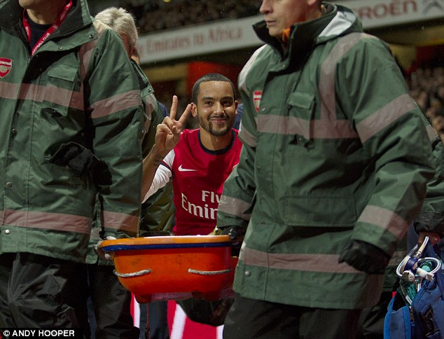 Nỗi đau World Cup của Theo Walcott