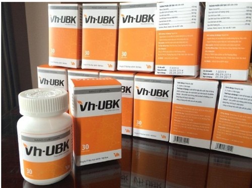 Sản phẩm TPCN VH - Nanocurcumin được quảng c&aacute;o với gi&aacute; gần 500.000 đồng/hộp 30 vi&ecirc;n