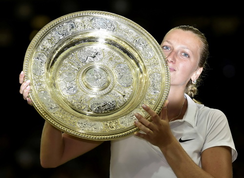 Đánh bại Bouchard, Kvitova lên ngôi vô địch ở Wimbledon