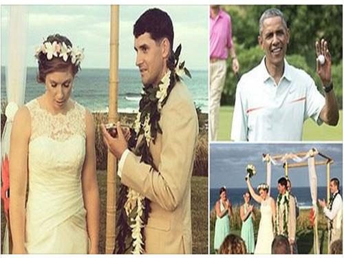 Sơ tán đám cưới trong mơ vì ông Obama muốn… chơi golf