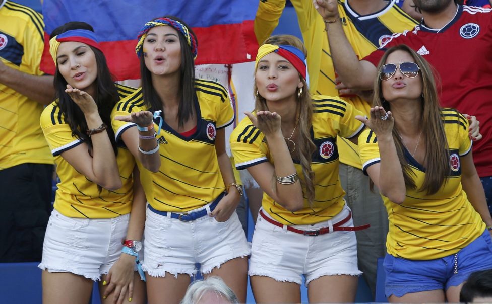 Những nữ CĐV nóng bỏng ở tứ kết World Cup 2014