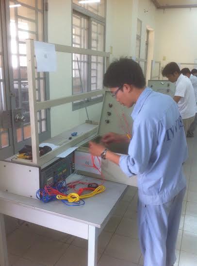 Thi thợ giỏi ngành điện