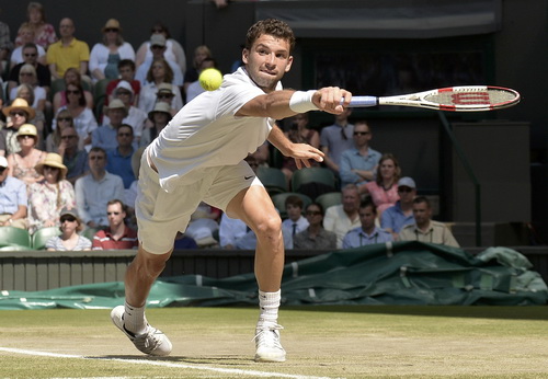 Dimitrov đã có trận đấu rất hay trước cựu vô địch Djokovic