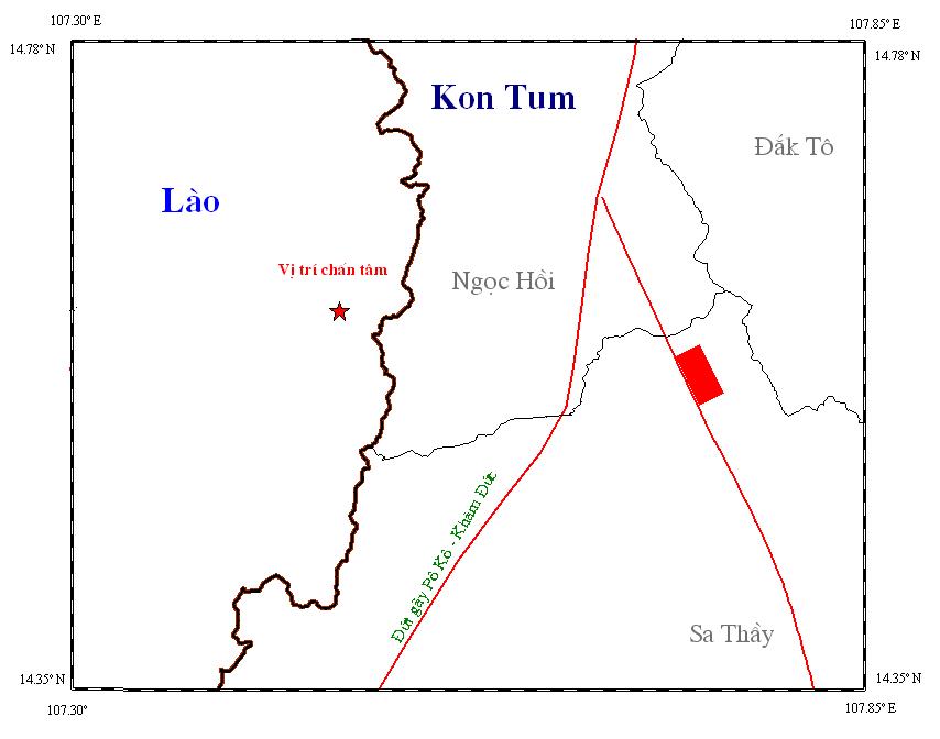 14 ngày xảy ra 9 trận động đất