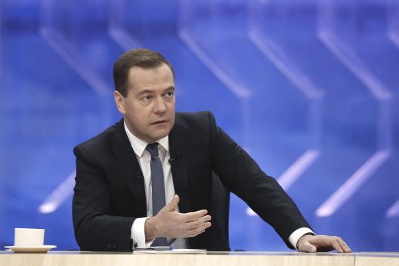 Thủ tướng Nga Dmitry Medvedev