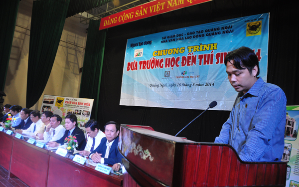 &Ocirc;ng V&otilde; L&ecirc; Duy L&acirc;m, Trưởng Ph&ograve;ng Kinh doanh thị trường C&ocirc;ng ty CP Ph&acirc;n b&oacute;n B&igrave;nh Điền Quảng Trị (C&ocirc;ng ty CP Ph&acirc;n b&oacute;n B&igrave;nh Điền)