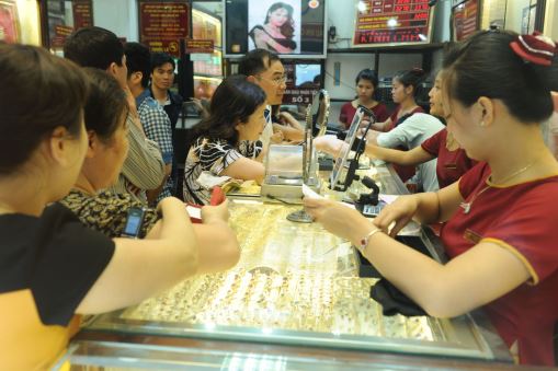 Giá vàng tăng trở lại