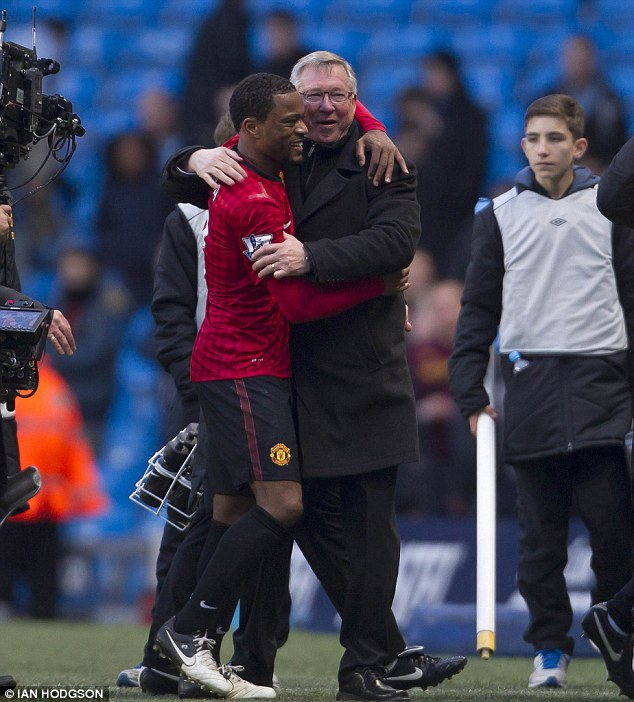 P. Evra rất được trọng dụng dưới thời HLV Ferguson
