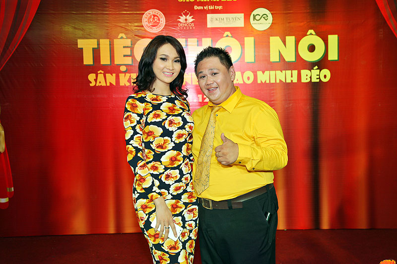 Trương Hải V&acirc;n đến ch&uacute;c mừng Minh B&eacute;o