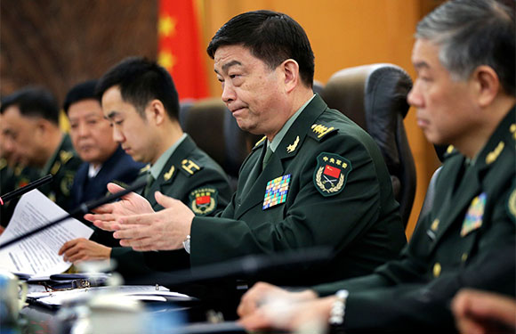 Bộ trưởng Quốc phòng Trung Quốc Thường Vạn Toàn khẳng định Bắc Kinh sẽ không chủ động khuấy động rắc rối với Tokyo. Ảnh: Reuters