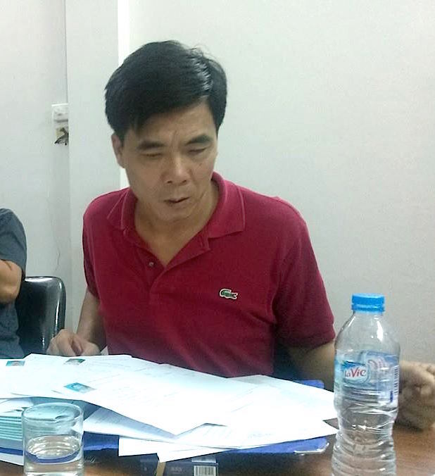 Gi&aacute;m đốc C&ocirc;ng ty TNHH Minh Th&agrave;nh Ph&aacute;t, &ocirc;ng Đỗ Văn Bằng gửi đơn khẩn cầu tới cơ quan chức năng