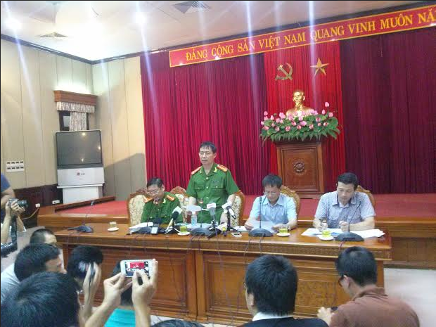 Đại t&aacute; Dương Văn Gi&aacute;p th&ocirc;ng b&aacute;o vụ &aacute;n