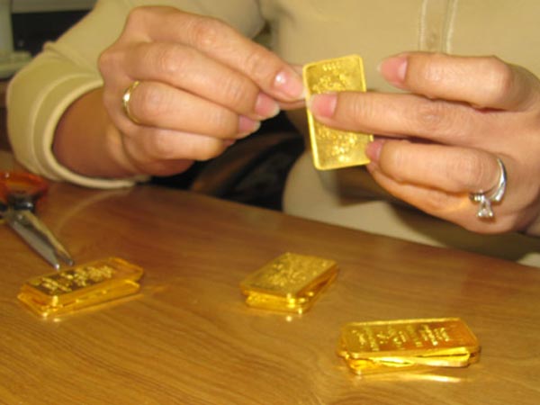 Vàng giảm giá, chênh lệch vẫn hơn 4,5 triệu đồng/lượng
