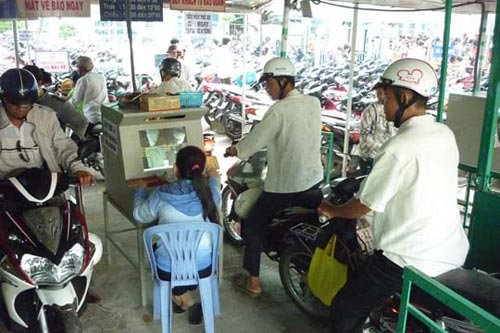 Bảo mật dữ liệu giữ xe điện tử