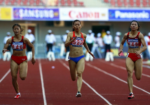 Cập nhật ASIAD 17: Vũ Thị Hương vào chung kết 200 m nữ