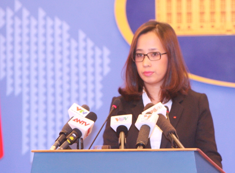 Ph&oacute; Ph&aacute;t ng&ocirc;n Bộ Ngoại giao Việt Nam Phạm Thu Hằng nhấn mạnh Việt Nam y&ecirc;u cầu c&aacute;c cơ quan chức năng Malaysia c&oacute; c&aacute;c biện ph&aacute;p kịp thời để bảo vệ quyền v&agrave; lợi &iacute;ch hợp ph&aacute;p của c&ocirc;ng d&acirc;n Việt Nam tại Malaysia