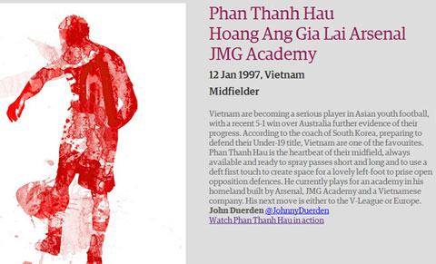 B&agrave;i viết của b&aacute;o Guardian về Thanh Hậu