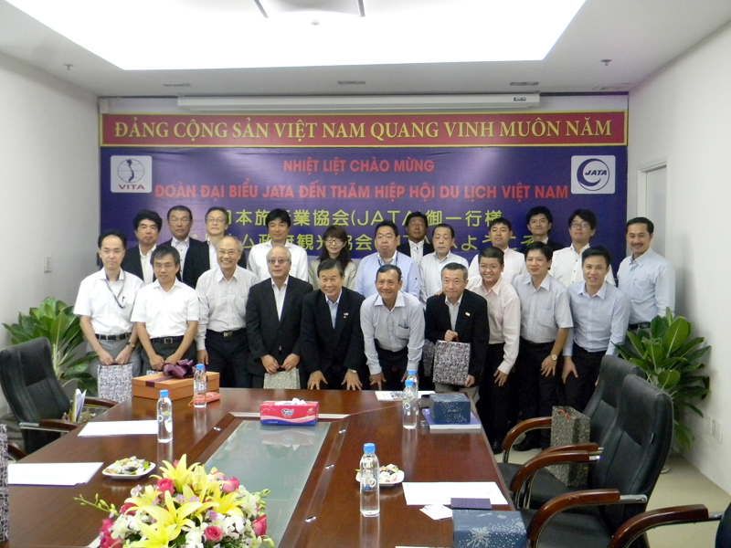 Hiệp hội Du lịch Nhật Bản đến thăm Việt Nam