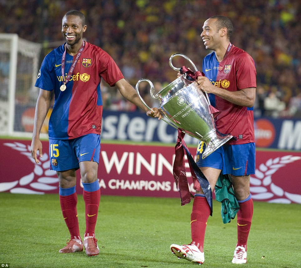 Henrt v&agrave; chiếc c&uacute;p v&ocirc; địch Champions League 2006