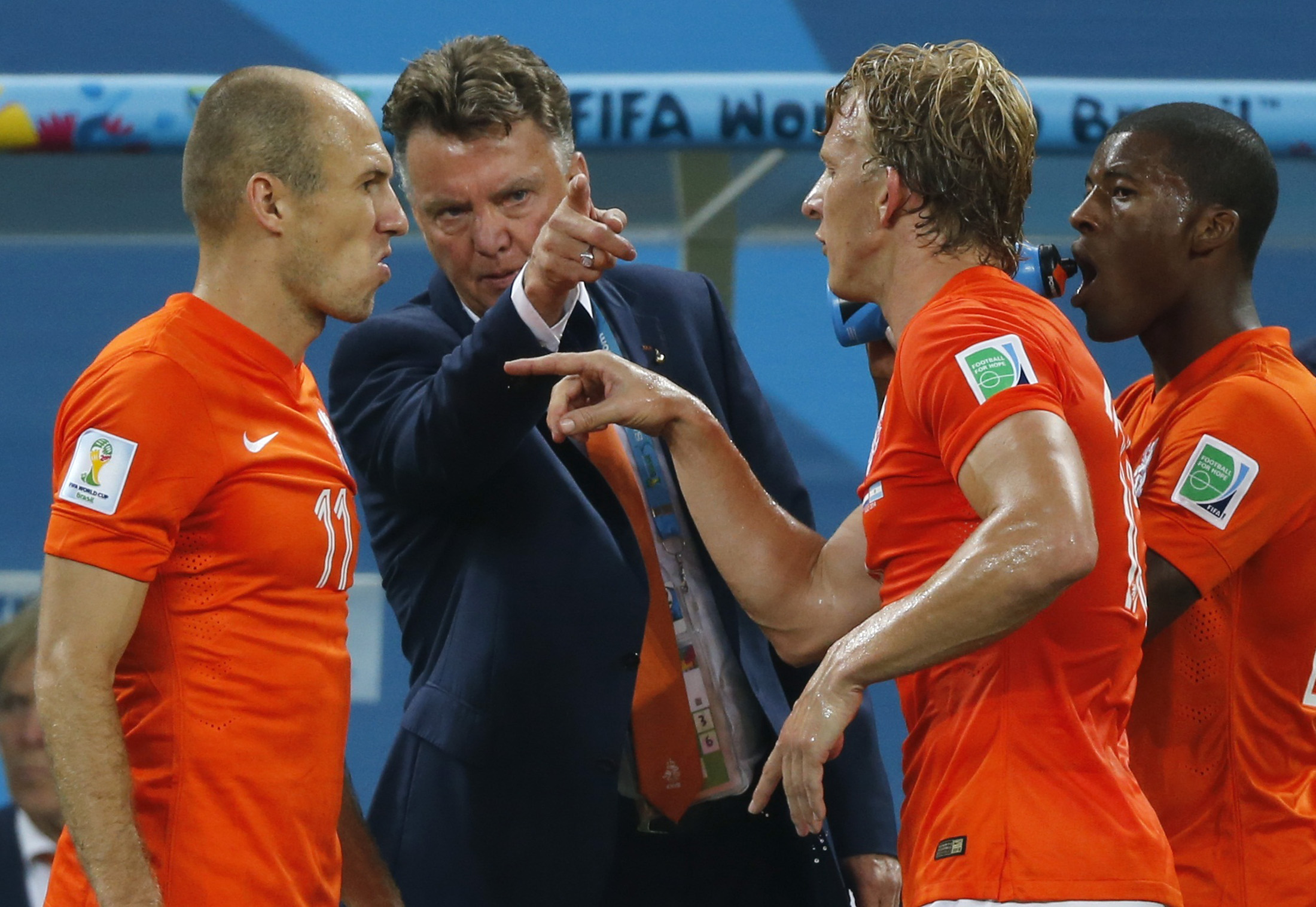 Khi Van Gaal hết bài