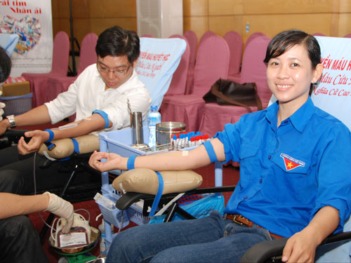 Vận động hiến máu nhân đạo
