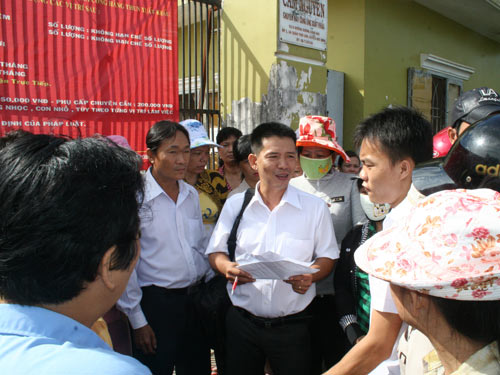 Công ty Mido: Hàng chục công nhân quên sổ BHXH