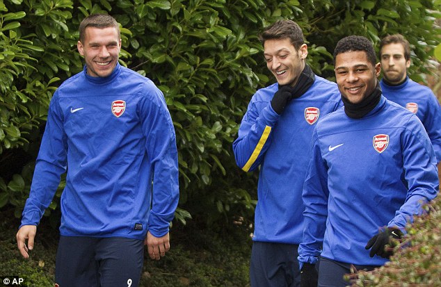 C&aacute;c cầu thủ Arsenal đang c&oacute; t&acirc;m l&yacute; rất tốt